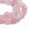 Natural Rose Quartz Beads Strands G-G841-A07-3