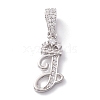 Eco-Friendly Brass Micro Pave Cubic Zirconia Pendants KK-K265-01P-J-1