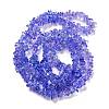 Transparent Crackle Glass Beads Strands GLAA-U004-01N-2