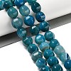 Dyed Natural Agate Beads Strands G-H087-E01-01A-2