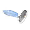 Frosted Glass Beads FGLA-L001-001A-2