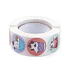 8 Patterns Paper Cartoon Sticker Rolls X-STIC-E001-16-2