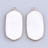 Natural White Jade Pendants G-S344-18F-2