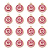 Golden Plated Alloy Enamel Charms ENAM-S118-08G-2