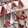 Natural Fire Crackle Agate Beads Strands GG-CBAE0EB-02D-1
