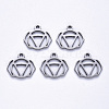 Non-Tarnish 304 Stainless Steel Pendants STAS-S113-007D-2