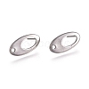 304 Stainless Steel Stud Earring Findings X-STAS-E482-01P-2