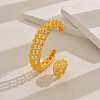 Vintage Luxurious Zinc Alloy Middle Eastern Style Jewelry Set for Women YU2204-4