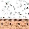 Spray Painted Picasso Cylinder Glass Seed Beads GLAA-T028-12A-08-4