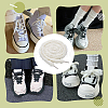 4 Pairs Plush Cloth Shoelaces AJEW-HY0002-72A-5