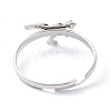 Alloy Adjustable Rings Set RJEW-D001-05P-6