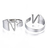 Alloy Cuff Finger Rings RJEW-S038-195N-P-NR-3