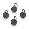 304 Stainless Steel Charms EJEW-L238-03A-B-1