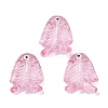 Transparent Glass Enamel Beads LAMP-U004-06R-1
