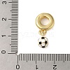 Rack Plating Brass Enamel European Dangle Charms KK-P279-50A-G-3