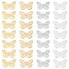 100Pcs 4 Colors Iron Pendants IFIN-TA0001-70-2