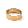 201 Stainless Steel Star Finger Ring for Women RJEW-I089-38G-2