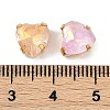 Brass Glass Rhinestone Sew on Rhinestones RGLA-B004-12A-G-3