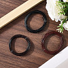 15M 3 Colors Cowhide Leather Cord WL-CL0001-11-3