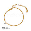 Stylish Titanium Steel Mesh Chain Bracelets for Women XR9988-1-1