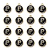 Golden Plated Alloy Charms ENAM-S118-02P-2