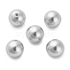 Baking Paint Pearlized Glass Pearl Round Beads X-HY-Q001-02A-04-1