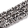 Electroplate Glass Beads Strands GLAA-N024-4mm-03-1