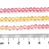 Transparent Painted Glass Beads Strands DGLA-A034-T3mm-A07-3