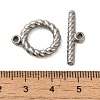 Non-Tarnish 304 Stainless Steel Toggle Clasps STAS-Q324-06P-3