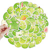 50Pcs Fruits Theme Waterproof PVC Stickers Set PW-WGC7FE8-01-5