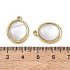 Natural Freshwater Shell Pendants SA-CBA11D7-10A-G-3