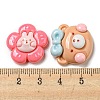Opaque Resin Decoden Cabochons RESI-F052-B10-3