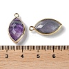 Natural Fluorite Pendants G-B009-01G-03-3