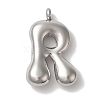 Non-Tarnish Ion Plating(IP) 304 Stainless Steel Pendants STAS-M017-08P-19-1