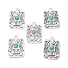 Synthetic Turquoise Pendants X-FIND-TADZ0001-07AS-1