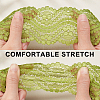 Gorgecraft 12 Yards 6 Colors Polyester Elastic Lace Trim SRIB-GF0001-20A-4