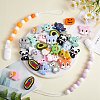 12Pcs 4 Styles Elephant Silicone Beads JX663A-7