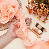 Chiffon Organza Pleated Lace Trim DIY-WH0892-01B-3