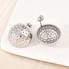 304 Stainless Steel Stud Earrings EJEW-G457-04B-P-2