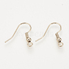 Brass Earring Hooks X-KK-T029-132LG-NF-2