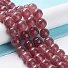 Dyed Natural Malaysia Jade Beads Strands G-G021-02C-09-2