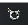 Sterling Silver Spring Ring Clasps X-STER-A007-24E-1