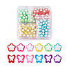 Beadthoven 480Pcs 12 Style Transparent Acrylic Beads TACR-BT0001-04-2