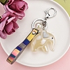 Acrylic Cartoon Elephant Keychain PW-WG3B5EB-04-1