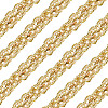 Polyester Braided Lace Ribbons OCOR-WH0060-73A-1