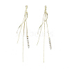 Brass Chain Tassel Big Pendants KK-R129-11G-1