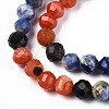 Natural & Synthetic Mixed Gemstone Beads Strands G-D080-A01-01-10-3