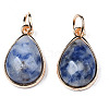 Natural Blue Spot Jasper Pendants G-S359-364A-2