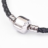 Natural Sodalite Beads Cord Bracelets BJEW-O162-G06-3
