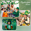4 Bag Felt Clover Hanging Banner for Saint Patrick's Day Decoration AJEW-CY0002-43-5
